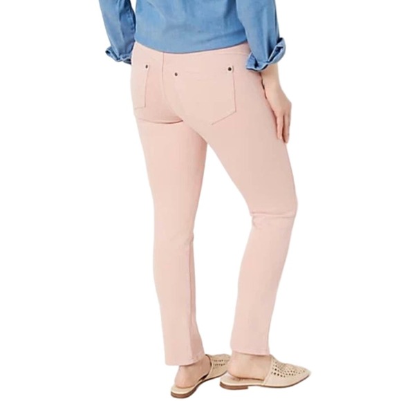 Kim Gravel Tall Flexibelle Belle Curve Slim-Leg Jeans BLACK NWOT SIZE 26WT - Picture 2 of 8